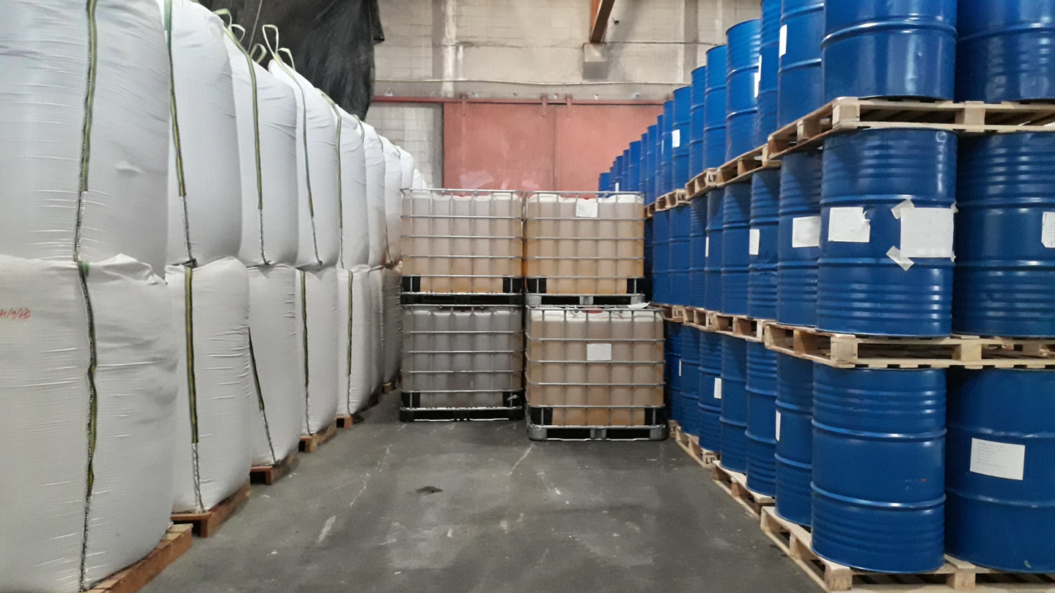 Massive warehouses of soil amendments, sometimes for regenerative ag, sometimes for conventional ag