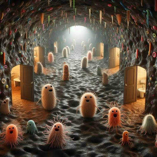 Microbes aren't exciting to everyone, but you can make them understandable by using familiar analogies
