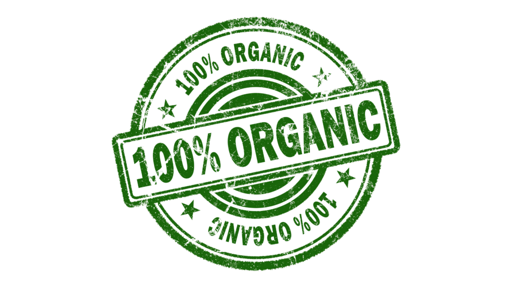 100% organic, can be Industrial Organic or Organic, but how does a consumer know?